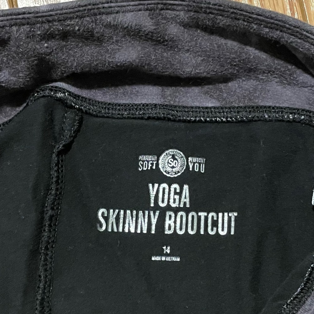 SO YOGA SKINNY BOOTCUT PANTS